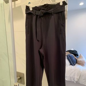 Paper bag dress pants